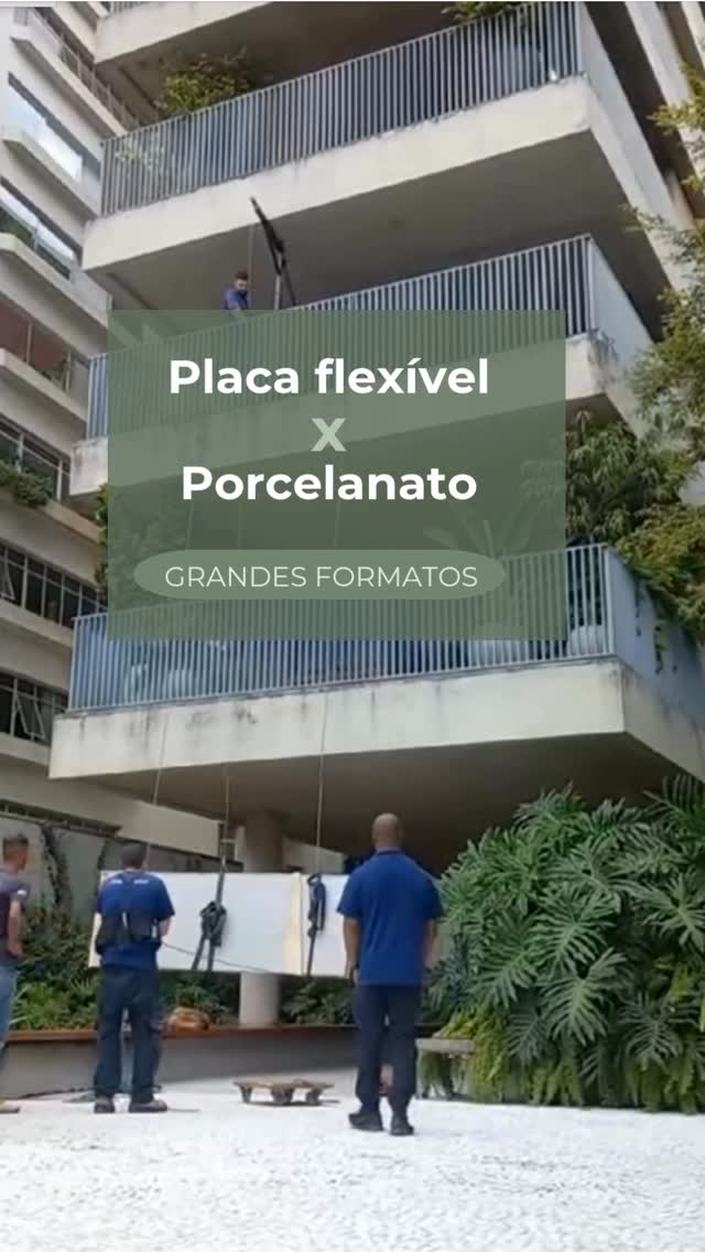 Placa flexível x porcelanato