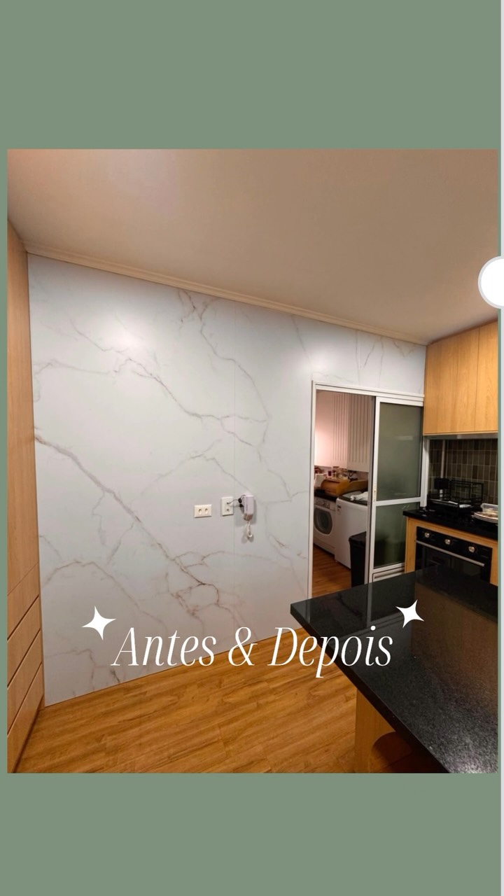 Cozinha com Bianco Carrara